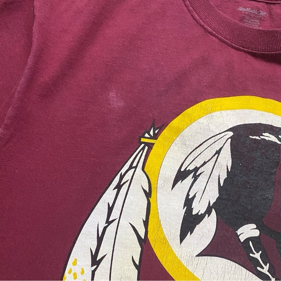 ❗️SOLD❗️Reebok NFL Washington Commanders Logo Tee - Picture 8 of 8